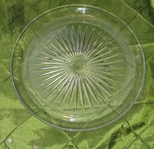 Crystal platter starburst for sale  Flint
