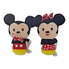 Disney Mickey & Minie Mouse Itty Bittys Plushes 5" brinquedos de pelúcia marca registrada comprar usado  Enviando para Brazil