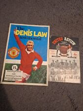 man utd football programmes for sale  BRADFORD