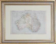 Antica stampa mappa usato  Carrara