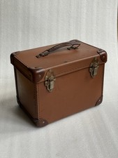 Vintage brown leather for sale  LONDON