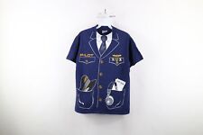 Camiseta masculina manga curta vintage anos 80 M Athletic Supporter LTD piloto de avião EUA comprar usado  Enviando para Brazil