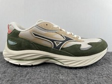 Tênis de corrida Mizuno Wave Rider β unissex verde musgo masculino tamanho 9 D1GA330906 NOVO comprar usado  Enviando para Brazil