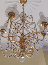 Vintage chandelier lights for sale  LONDON