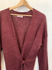 Toast burgundy linen for sale  BRISTOL