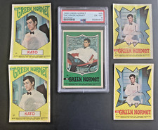 1966 Adesivo Green Hornet LOTE #4 #17 #35 BRUCE LEE Rookie KATO PSA 6 (pop:12) comprar usado  Enviando para Brazil