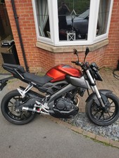Yamaha 125cc motorbike for sale  ACCRINGTON