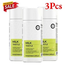 3X Cápsulas de Cardo de Leite Suporta Função Hepática Saudável - FRETE GRÁTIS NOVO/ comprar usado  Enviando para Brazil