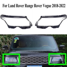 Par de Capa de Lente Transparente para Farol Land Rover Range Rover Vogue 2018-2020 comprar usado  Enviando para Brazil