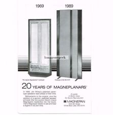 1989 magnepan magneplanar d'occasion  Expédié en Belgium
