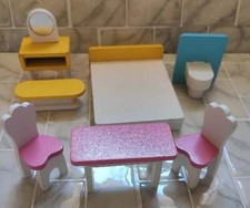 Wooden dollhouse furniture for sale  Beckley
