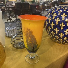 Vaso vetro artistico usato  Fornovo di Taro