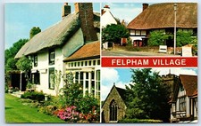 Postcard felpham village for sale  TEWKESBURY