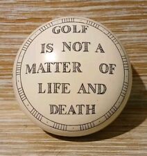 Golf matter life for sale  HASTINGS
