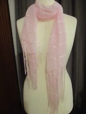 Schal rosa franzen gebraucht kaufen  Mannheim