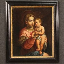 Dipinto religioso madonna usato  Italia