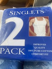 Men unbranded white for sale  NORTHWICH