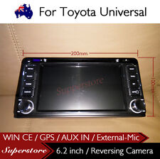 Unidade 6.2" 2 din carro DVD GPS para Toyota ECHO Landcruiser PRADO RAV4 Camry HILUX  comprar usado  Enviando para Brazil