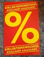 Pvc platte werbeplatte gebraucht kaufen  Berlin