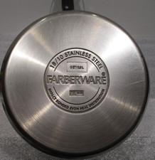 Panela de molho Farberware 3 quartos ABERTA aço inoxidável 18/10 2,8L comprar usado  Enviando para Brazil