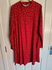 Vestido Flutuante Vermelho 'Candy Cane Christmas' - Plus Size 20 comprar usado  Enviando para Brazil