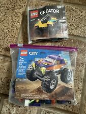 monster truck set lego city for sale  Nashua