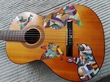 Guitare classique décorée d'occasion  Anet