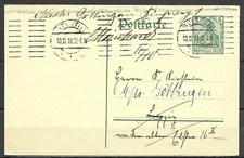 1910 ganzsachenpostk pf gebraucht kaufen  Leipzig