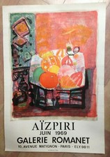 Aizpiri 1969 affiche d'occasion  Paris VI