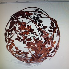 Edelrost blätter kugel gebraucht kaufen  Falkenberg
