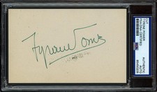 Tyrone power autograph for sale  Manchester