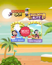 Pacote Golden Blitz Velo Voyage & Splish Splash Monopoly Go comprar usado  Enviando para Brazil