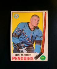 1969-70 OPC #114 KEITH McCREARY com SELO - PINGUINS - QUASE PERFEITO + - "SET BREAK" comprar usado  Enviando para Brazil