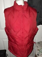 Gap red waistcoat for sale  EXETER