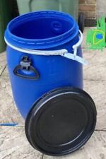 Blue drum container for sale  CROOK
