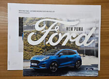 Ford puma brochure for sale  IPSWICH