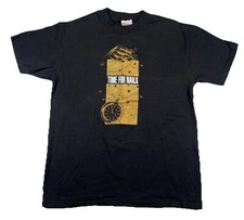Camiseta Vintage Time For Nails Gráfica Preta Costurada Única Adulta Média comprar usado  Enviando para Brazil