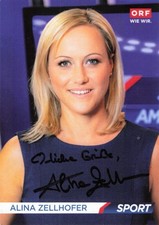 Alina zellhofer autogrammkarte gebraucht kaufen  Berlin