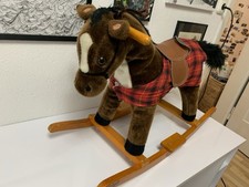 Schaukelpferd holz plüsch gebraucht kaufen  Stuttgart