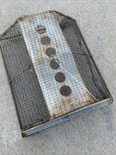 Armadilha de lagostim galvanizada vintage feita em decoração de cabine Ricelake Wisconsin comprar usado  Enviando para Brazil