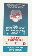 1982 european cup d'occasion  Expédié en Belgium