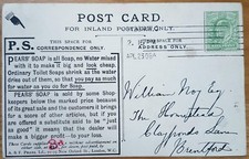 Advert art postcard for sale  BARNET