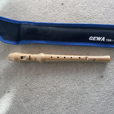 Gewa wooden recorder for sale  CHEPSTOW