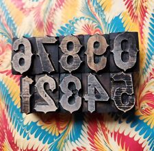 Wooden letterpress style for sale  LONDON