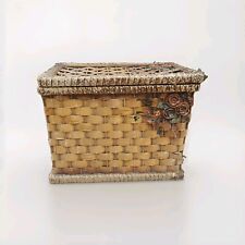 Vintage wicker chest for sale  NOTTINGHAM