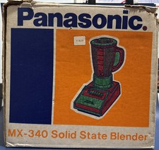 Liquidificador Vintage Panasonic Mixmaster - Modelo Nº. MX-340 - Ouro colheita, usado comprar usado  Enviando para Brazil