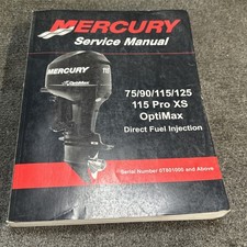 Manual de serviço 2010 Mercury 75/90/115/125 115 Pro XS OptiMax DFI 90-8M0047659, usado comprar usado  Enviando para Brazil