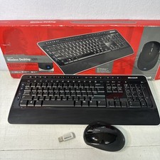 Teclado e mouse Microsoft Wireless Desktop 3000 tecnologia Bluetrack funciona muito bem, usado comprar usado  Enviando para Brazil
