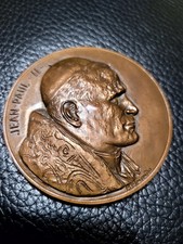 Médaille bronze pape d'occasion  Saint-Laurent-du-Pont