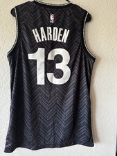 Camiseta NBA Brooklyn Nets James Harden Nike 2021 Black Icon masculina 50 SWINGMAN comprar usado  Enviando para Brazil